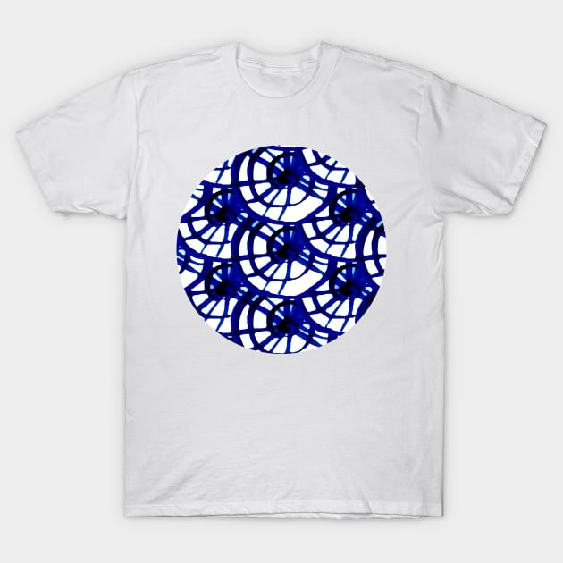 Shibori Curly Maze T-Shirt by bruxamagica